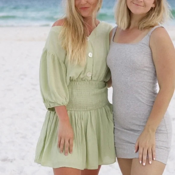 Sabo Skirt | Dresses | Sabo Skirt Green Dress | Poshmark